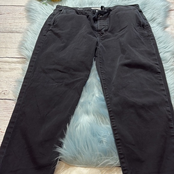 DL1961 Knit Denim Gwen Jogger Pants Black Sz 29 - Picture 4 of 9